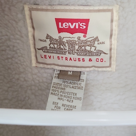 Levi's Tan Courderoy Shearling Field Coat - Picture 2 of 4